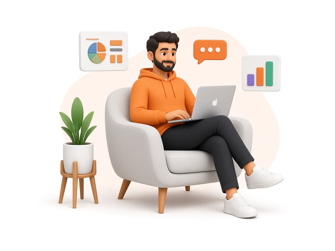 Consultant building your tech blueprint